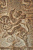 Mamallapuram - Tamil Nadu. Krishna Mandapam.